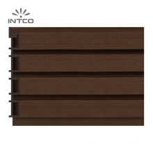 Intco New Arrival Weather Resistant HDPE Flooring Wood Plastic Composite 3D Garden Flooring Embossed  PE Outdoor Deck